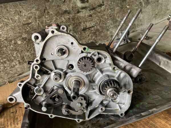 NS50F 腰下 クランクシャフト ミッション ケースのみ MBX50 CRM NSR NS-1 ミニ エンジン