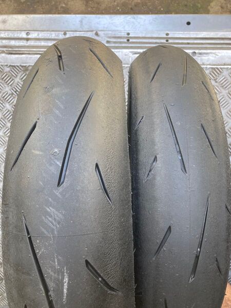 使用時間50分 ダンロップ α-13SP 110/70 140/70 CBR250R CBR250RR R25 R3 SL