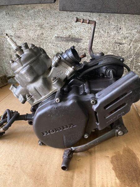 CR80 エンジン HE04E-180 後期 元は実働 NSR50 スワップ S80 説明必読 画像