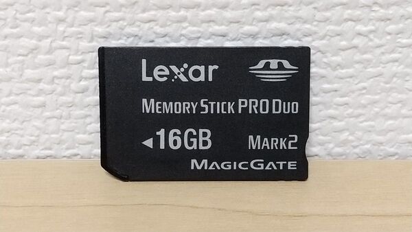 Lexar メモリースティック PRO Duo 16GB 初期化済み
