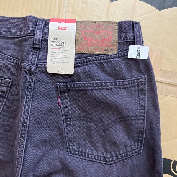 新品 Levi's 565 '97 LOOSE STRAIGHT W30 L32