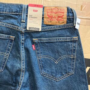 Levi's 516 ストレートデニム W29 L32 新品未使用