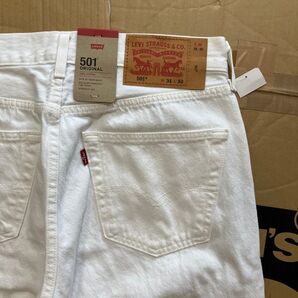 47 Levi's 501 ORIGINAL ホワイトデニム W31 L32 新品