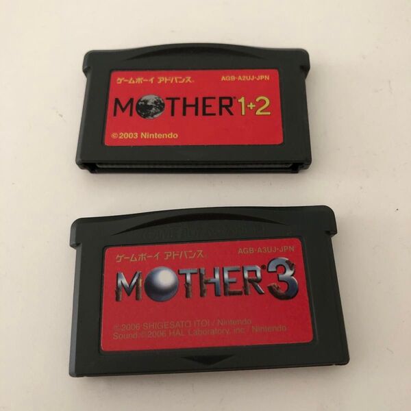 MOTHER1+2、3セット ゲームボーイアドバンス マザー