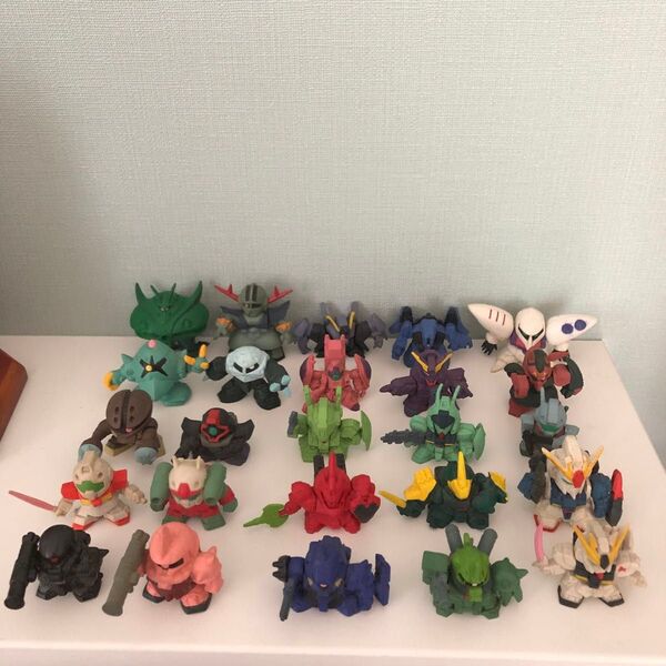SDガンダム フルカラー フィギュア ガチャガチャ ガシャポン ビグザム ジオング サザビー Zガンダム