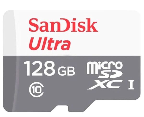 SanDisk micro SD 128GB マイクロ SD カード 1枚 100MB/秒 マイクロsdカード