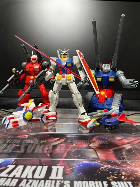 HG ガンダム ガンキャノン ガンタンク トミカ ホワイトベース Gファイター