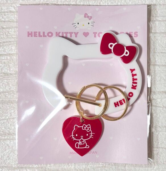 【1個】【RED】TODIARIES × HELLO KITTY カラビナ / RED