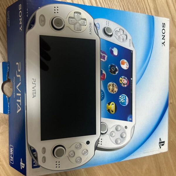 ps vita pch-1000 ホワイト 本体 箱有 8GBSDカード付