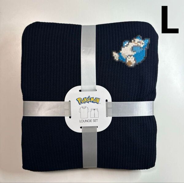 GU×ポケモン メンズ ラウンジセット(半袖&ショートパンツ)カビゴン Lサイズ