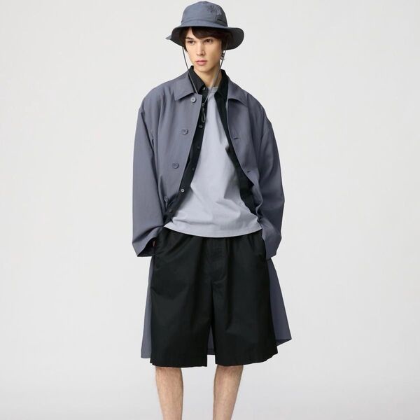 新品未使用 UNIQLO U ワイドフィットハーフパンツ M