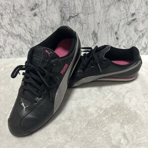 プーマ PUMA スニーカー y2k テック ブラック/ピンク フラットシューズ トレーニングシューズ