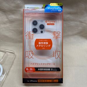 iPhone2024 6.3インチ ハイブリッドクリアケース simplism