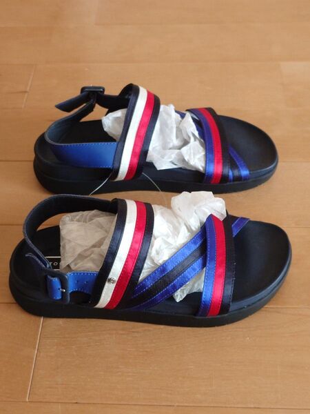 未使用品 箱付 トミーヒルフィガー サンダル Tommy Hilfiger