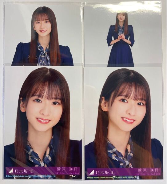 乃木坂46 生写真 "おひとりさま天国" 初回限定盤CD封入 菅原咲月コンプ
