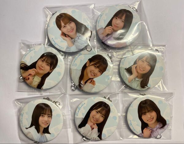 日向坂46×ローソン 缶バッジ 藤嶌果歩.金村美玖など 8個