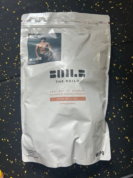 【新品未開封】BUILD WPI ロイヤルミルクティー風味 900g