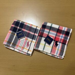 POLO RALPH LAUREN タオルハンカチ 2枚セット
