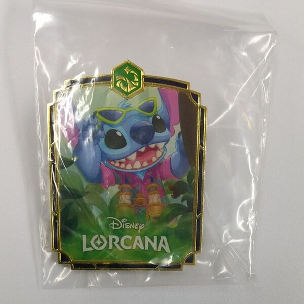 スティッチ ピンバッジ ディズニー ロルカナ
