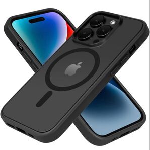 iPhone14 Pro Maxケース 半透明 指紋防止 米軍MIL規格 耐衝撃