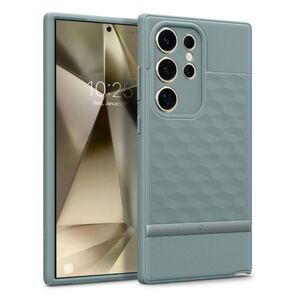 GalaxyS24Ultraケース立体3Dパターン パララックス-セージグリーン