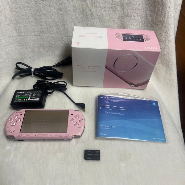 SONY PSP-3000 本体 ブロッサムピンク 動作確認済み