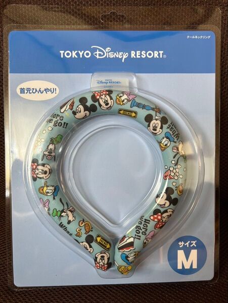 ディズニーリゾート クルーネックリング 夏 ひんやり 熱中症 ネッククーラー