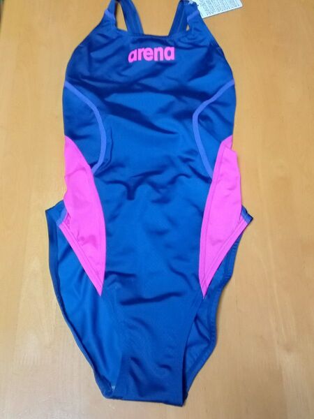 arena 競泳水着 レディース ネイビー×ピンク XLサイズ