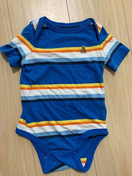 gap babygap ロンパース 70 ベアー くま ボーダー