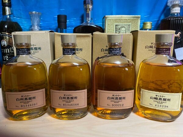 山崎蒸留所・白州蒸留所限定ボトル ウイスキー
