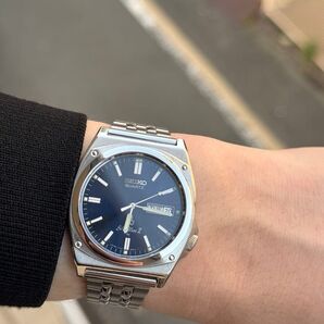 未品セイコー SEIKO silver wave Z シルバーウェーブ Z メンズ 腕時計ブレ色