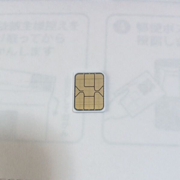 simカード SMS受信&データ通信用毎月1GBまで ソフトバンク