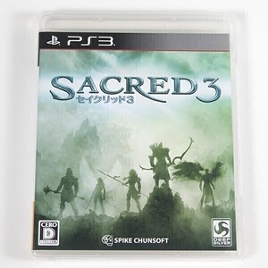 ”SACRED 3 / セイクリッド 3 ” PS3 動作確認済み