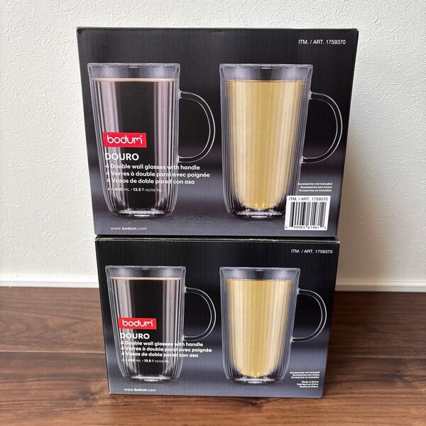 bodum ボダム DOURO ダブルウォールグラス 新品
