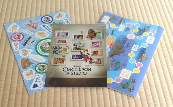 濡れ防止対策済み 非売品 ディズニー Once Upon a Studio 入場特典のポストカード