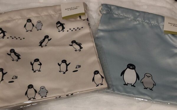Suicaのペンギン × 3COINS 巾着 2種