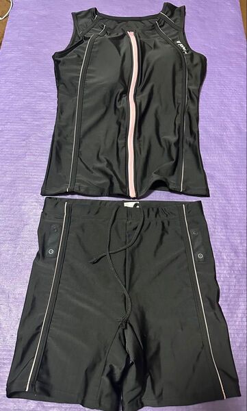 【未使用】レディース 水着 スイムウェア セパレート Lサイズ 11号