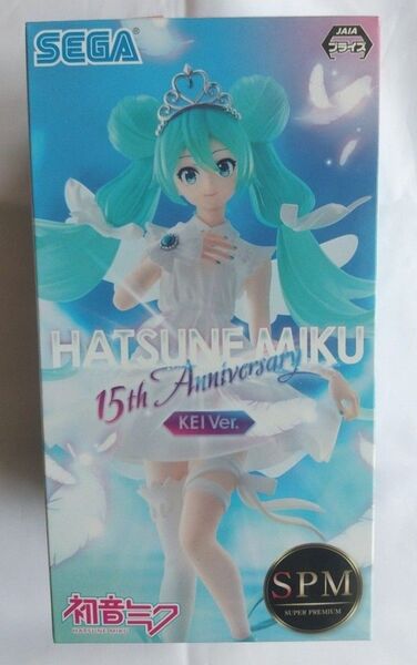 初音ミク フィギュア 15th Anniversary KEI ver. SPM