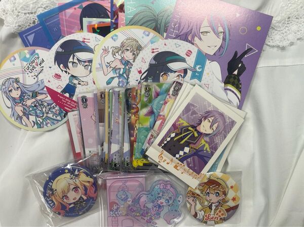 プロセカ グッズ まとめ売り アニメイト特典 パシャこれ コースター ヴァイス エピカ 缶バッジ