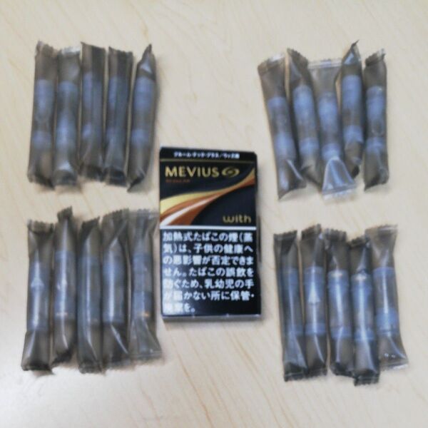 プルームテックプラス ウィズ用 カートリッジ 20本 プレミアムゴールド