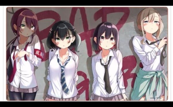ばっどがーる ラバーマット 直筆サイン入り