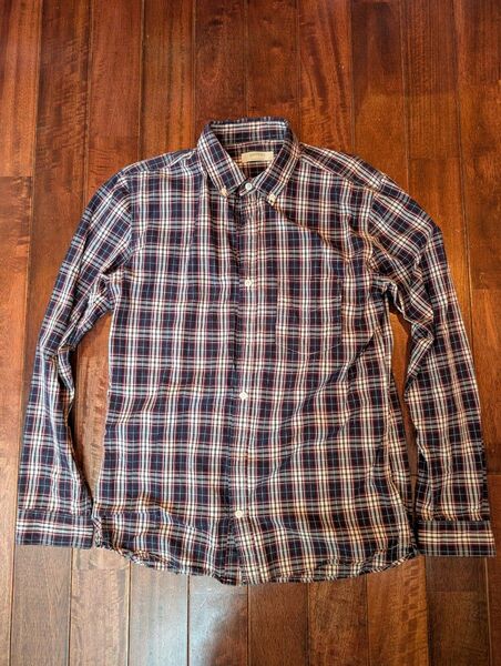 BROWNY(wego) チェックシャツ メンズ Lサイズ