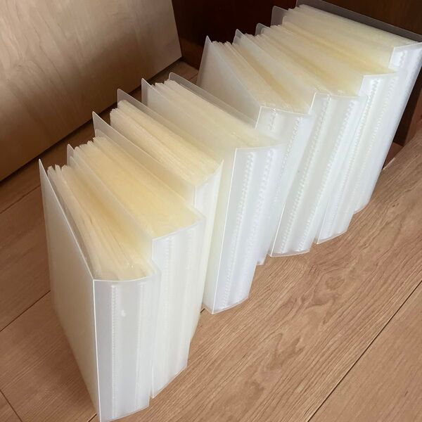 無印良品 アルバム 264枚 収納 8セット20×15.5cm 透明