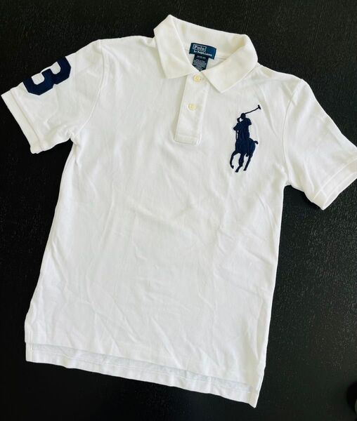 【Ralph Lauren 】ラルフローレン キッズ ポロシャツ ビッグポニー Mサイズ(10-12) レディース用でもOK