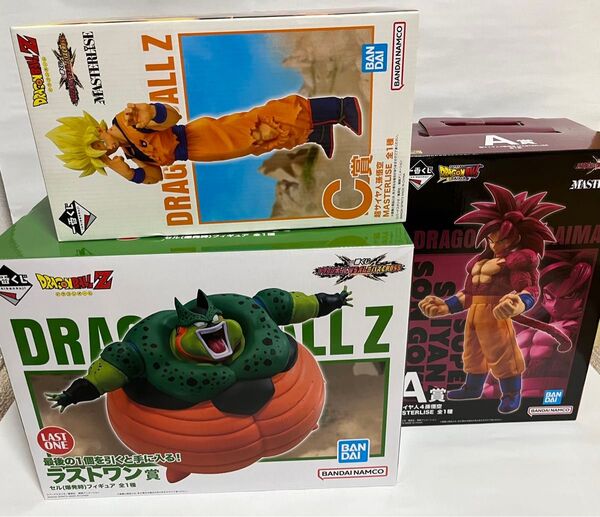 一番くじ ドラゴンボール VSオムニバスCROSS ラストワン賞 A賞 C賞 フィギュア 3点セット