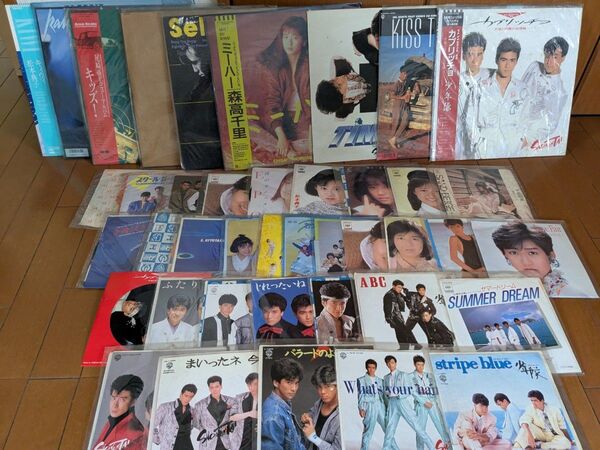 ■少年隊 森高千里 他 LP EP レトロ レコード いろいろセット■