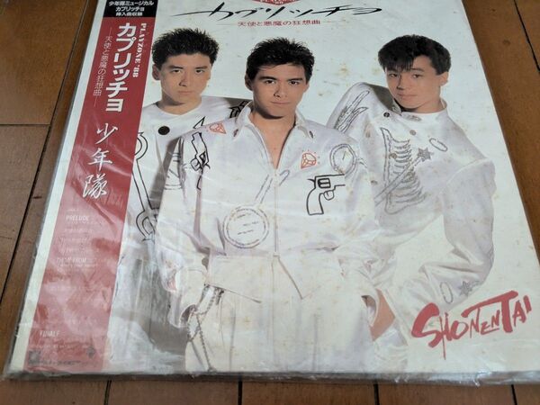 ■レトロ レコード LP 少年隊■