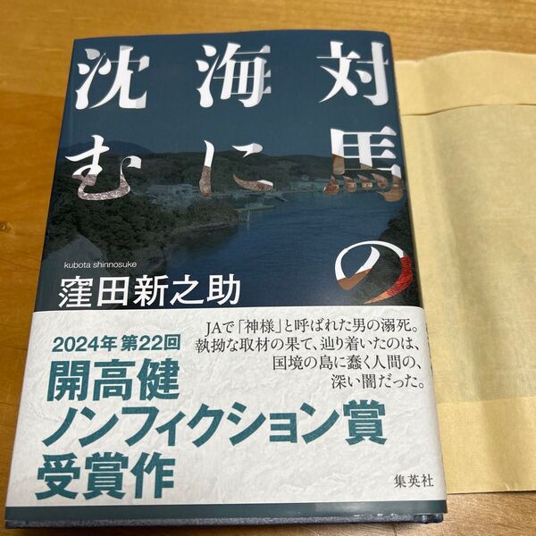 対馬の海に沈む 窪田新之助/著