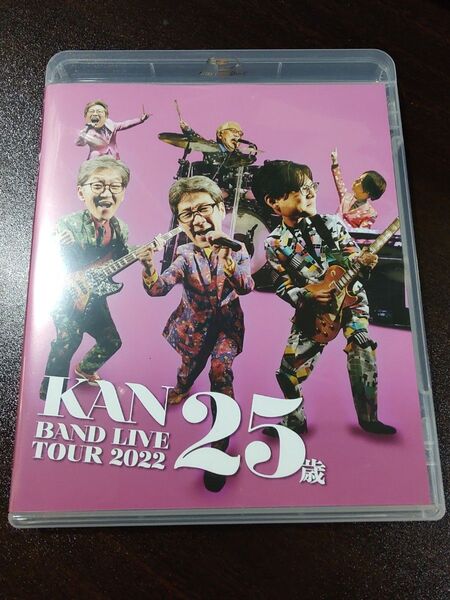 【美品】KAN BAND LIVE TOUR 2022 【25歳】 (Blu-ray)