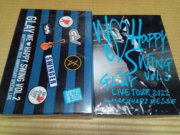 GLAY We Love Happy Swing Vol.2 & Vol.3 Blu-ray SPECIAL BOX
